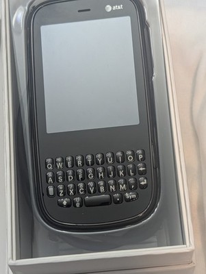 Vintage Palm Pixi Plus - Black (AT&T) Smartphone QWERTY webOS - Open Box