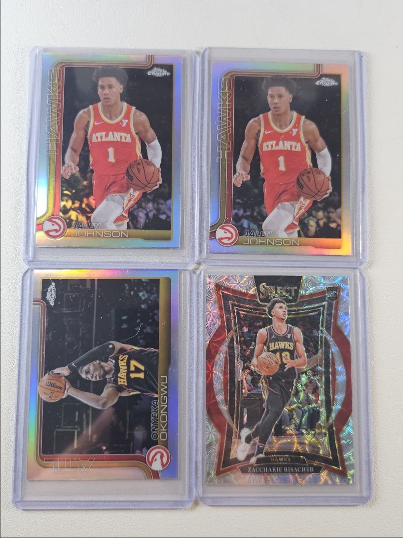 [4] JOHNSON ZACCHARIE RISACHER 2024-25 SELECT CONCOURSE ROOKIE SCOPE Q6069