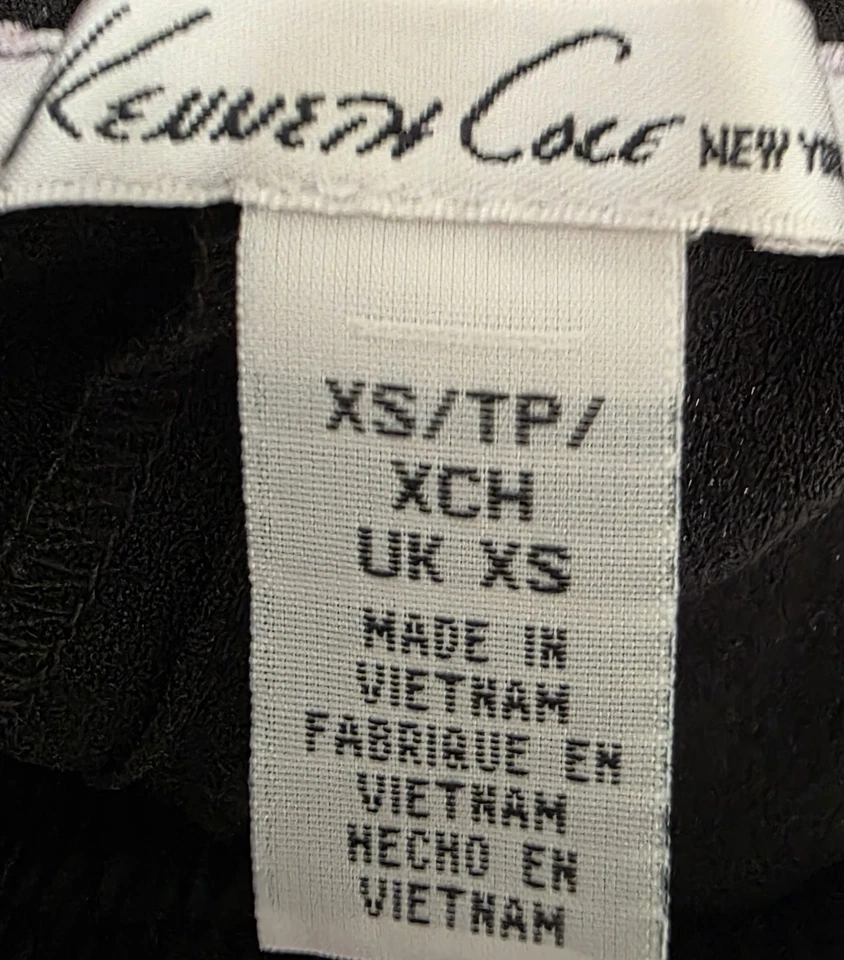 Keneth Cole 女式裤子 XS X 码小号抽绳口袋 — 第 2/4 张图片