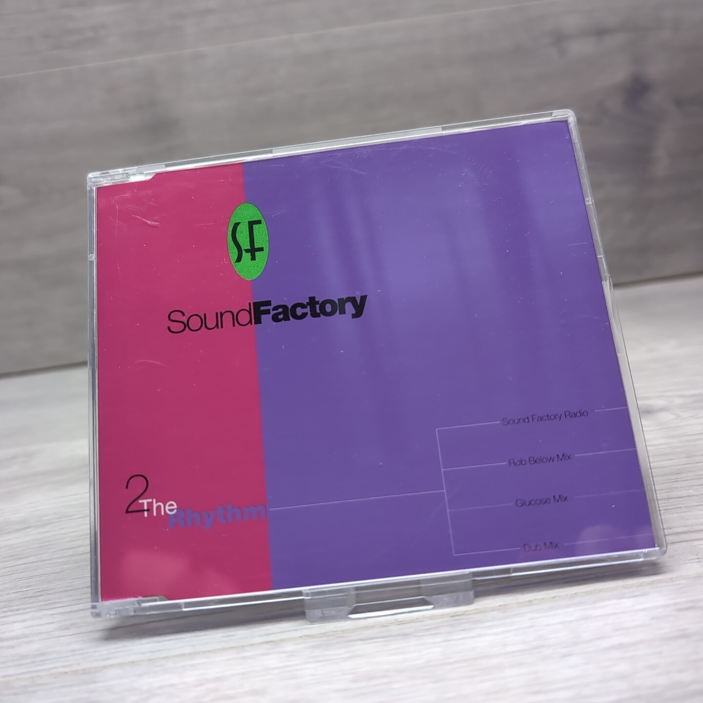Sound Factory – 2 The Rhythm - CD Single 4 Tracks - 1993 Logic Records – VG Con