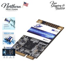 Dogfish 60GB mSATA SSD - Ultra-Fast 540 MB/s Internal Solid State Drive