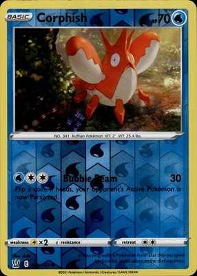 Pokemon TCG Corphish SWSH05: Battle Styles 038/163