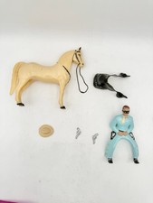Vintage HARTLAND Lone Ranger Figure Horse Silver Pistols 1 1950s