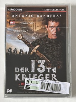 Der 13te Krieger   Antonio Banderas   Wikinger Actionfilm - DVD - Neu & Ovp