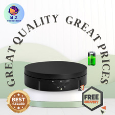 Motorized Rotating Display Stand 5.7in 22lb 360 Turntable Photo