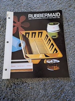 Vintage 1969 Rubbermaid Housewares Catalog Kitchen