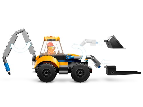 LEGO City 60385 Construction Digger Excavator - NEW, SEALED - Picture 6 of 8