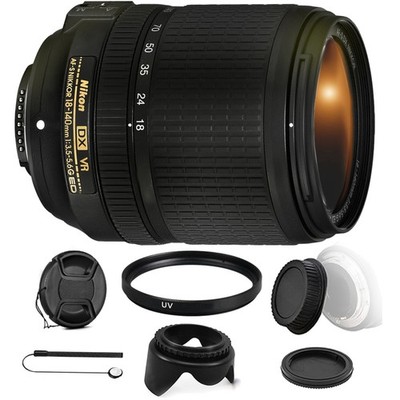 Nikon AF-S DX NIKKOR 18-140mm Lens for Nikon DSLR D7500 D750 with Accessory Kit