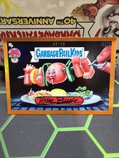 2025 Topps GARBAGE PAIL KIDS 40th Anniversary TOM BUNK Orange AUTO #80a 05/25