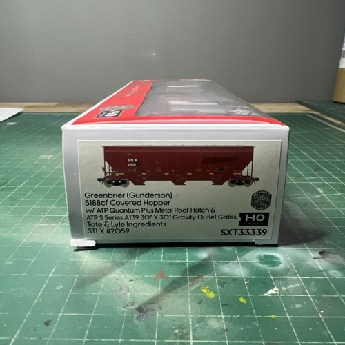 ScaleTrains Rivet Counter ‘HO’ 1/87 1:87 5188cf Cover Hopper STLX #2059 SXT33339 - Picture 4 of 4