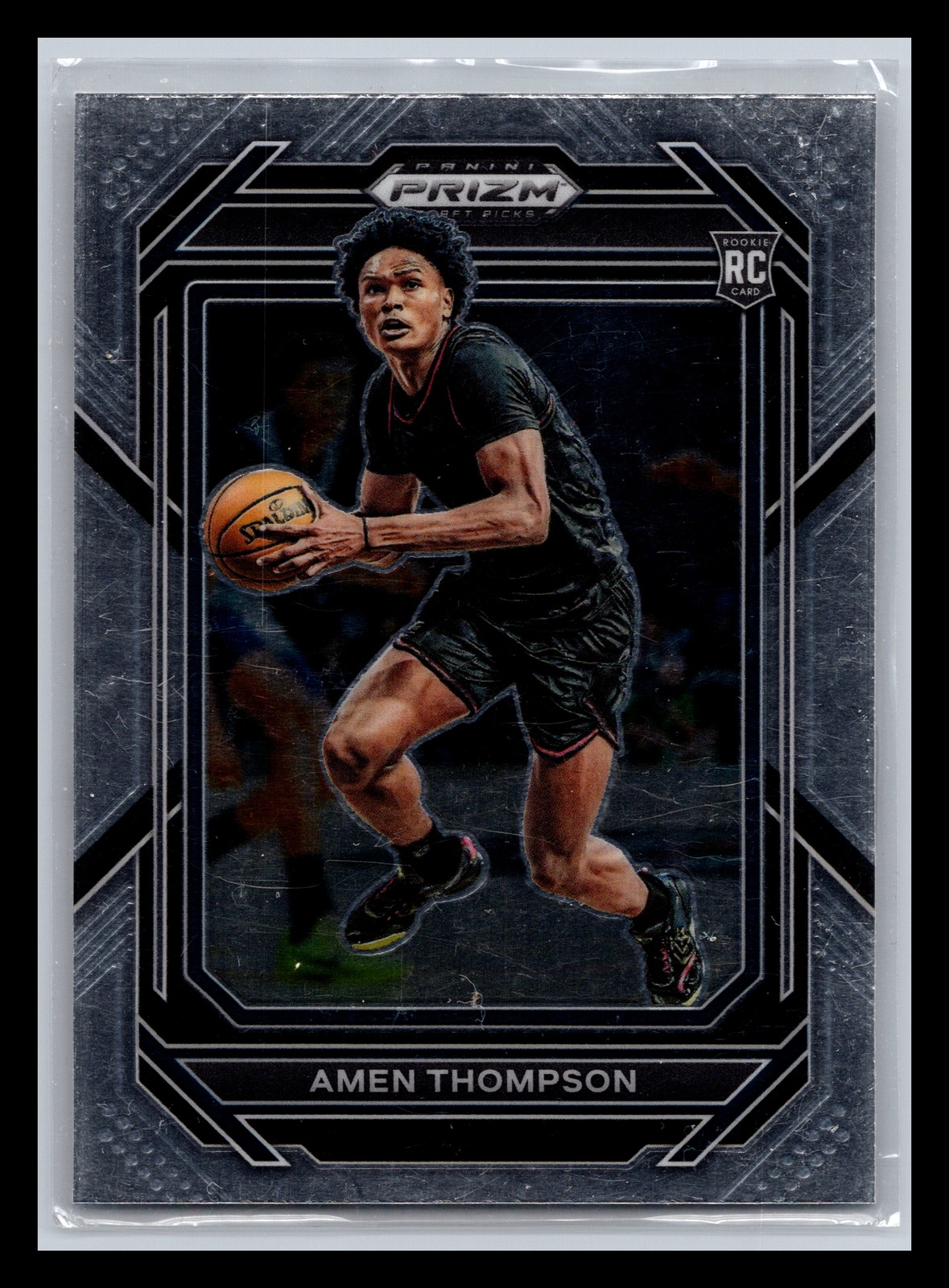 Amen Thompson 2023 Panini Prizm Draft Picks #4 Purple Wave