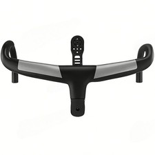Carbon Road Bike Integrated Drop Bar Internal Cable 400mm 420mm 440mm with Mount