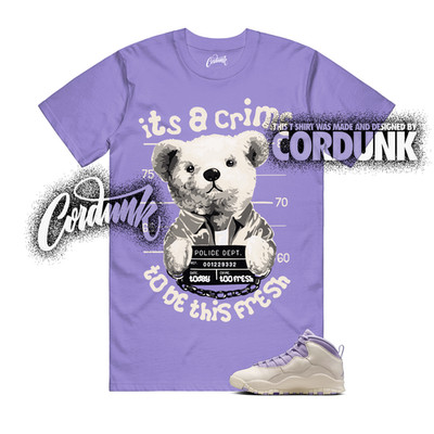 10 Hydrangeas Chalk Wild Grape Purple Lavender T Shirt Match CRIME