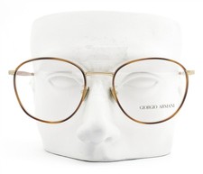 Giorgio Armani Eyeglasses Glasses AR5161J 3002 Tortoise Rim Pale Gold 52mm wcase
