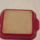 Emile Henry 9616 Ceramic Rectangular Baking Dish w/ Handles Red/White 23.5oz — photo 5