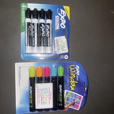Expo Dry Erase Marker Packs Neon And Black