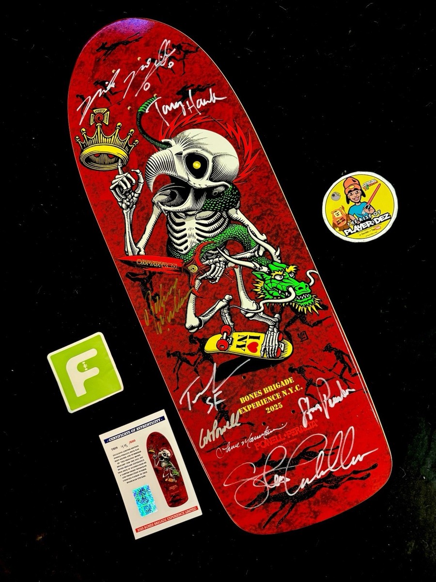 BRUCE HATHCOCK   SOUL G-RAP BONE関連 Bones Brigade Guerrero Series 8 Skateboard Complete Natural- 9.85
