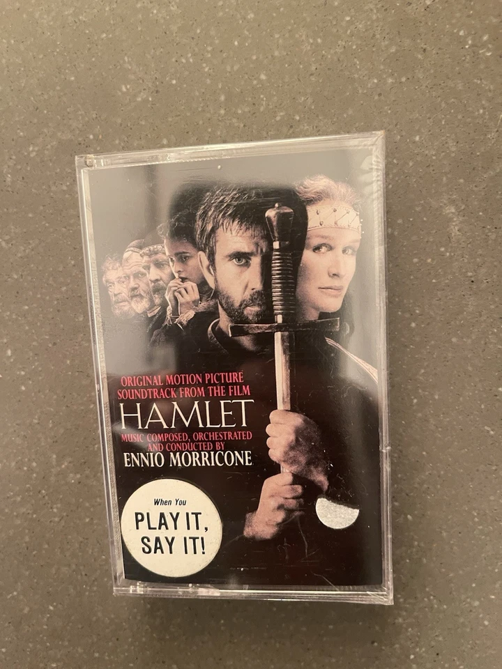 Hamlet (Cassette) Soundtrack 1990 Music by Ennio Morricone New SEALED - Image 3 of 4