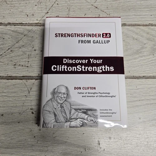 StrengthsFinder 2.0 Tom Rath Don Clifton Gallup Press Hardcover 2007 Dust Jacket