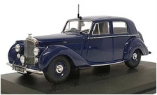 Oxford Diecast 143 Scale Bn6001 - Bentley Mk Vi - Blue
