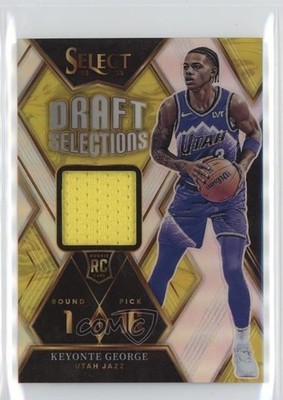 2023-24 Panini Select Draft Selections Memorabilia Keyonte George Rookie RC 14t3