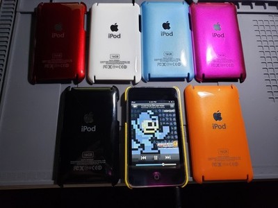 *RARE* Ipod Touch 2nd/3rd Gen High Gloss Hard Cases 7 Color Set (Cases Only)