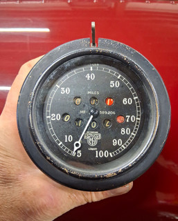 Smiths Vintage 100mph Speedometer MB 589.206