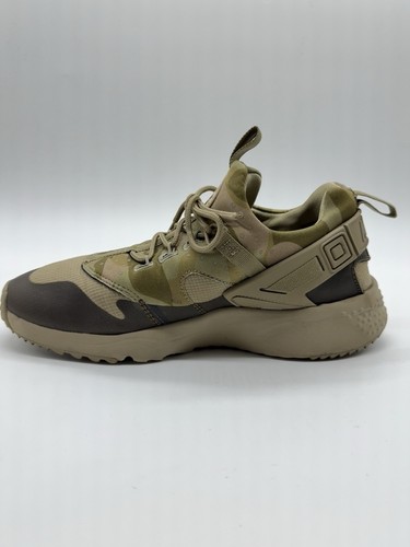 Nike Men's Air Huarache Camo Utility Khaki-Matte Olive, 806807-200 Size 8 - Picture 6 of 7