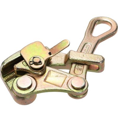 2T Cable Grip Wire Gripper, Steel Cable Puller Tool for 4-22 mm Wire Rope, Ca...