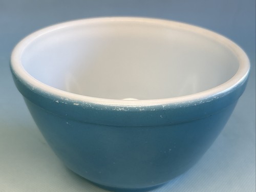 Vintage 1940's Pyrex Primary Colors Mixing Bowl Set Nesting Bowls - Picture 23 of 23