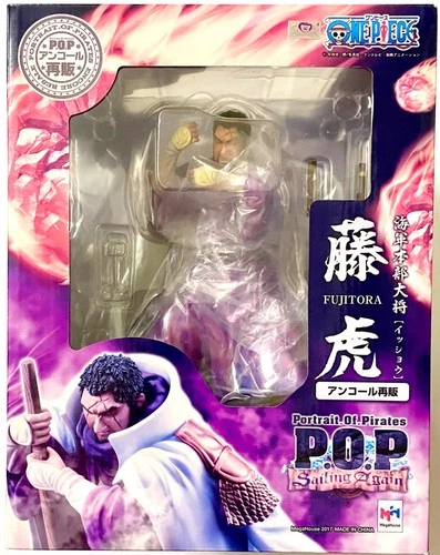 ONE PIECE Marine General FUJITORA Issho Figure P O P New NM US Seller L@@k