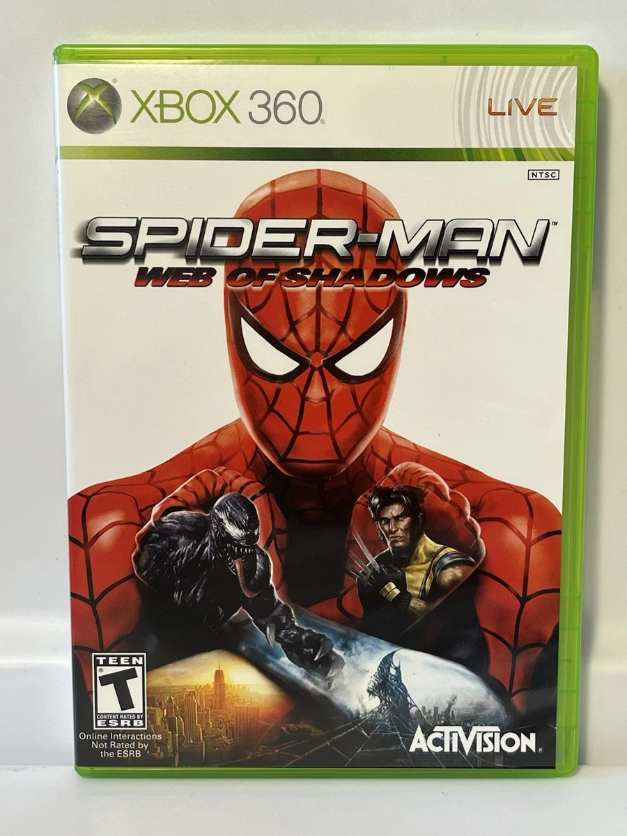 【中古】 SPIDER-MAN WEB OF SHADOWS (XBOX360 輸入版 北米) Microsoft Xbox 360 Spider-Man: Web of Shadows Video Games for sale