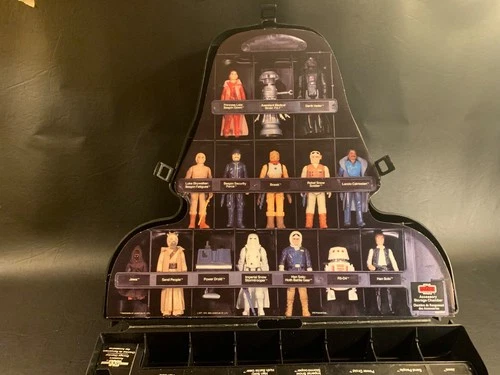 Vintage Star Wars Kenner Darth Vader carrying case & Kenner Orig. Insert 1980