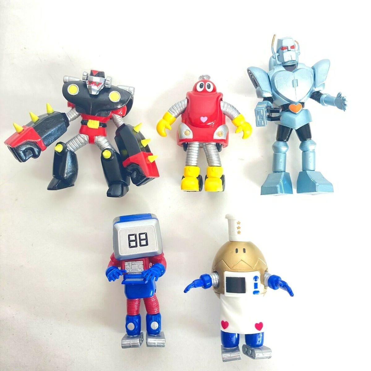 HG Gashapon Mini Figure Moero!! Robocon Full Set of 5 Bandai
