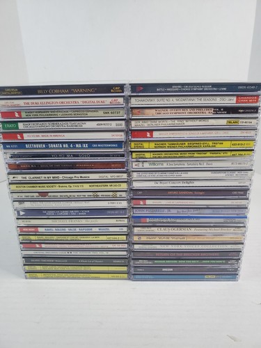 Jazz Fusion Instrumental Classical CD Lot (42) Fully Tested & Complete "BB"