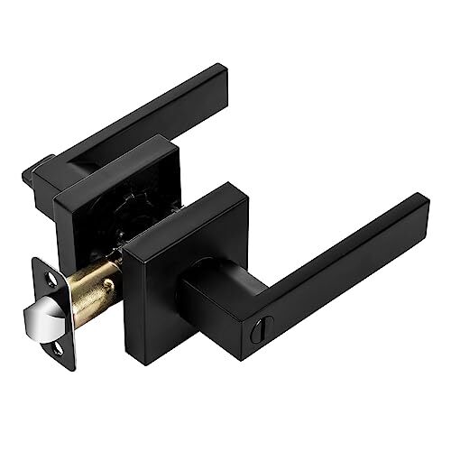 Interior Door Handle Privacy Door Levers Heavy Duty Door Handle for Bedroom o...-image