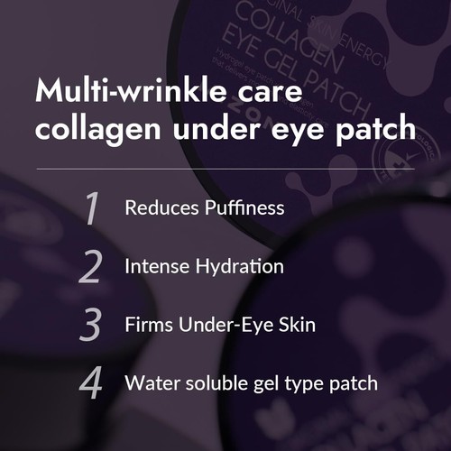 30 Count Hydrogel Eye Masks for Men and Women Anti Aging Marine Collagen Care - Picture 5 of 6
