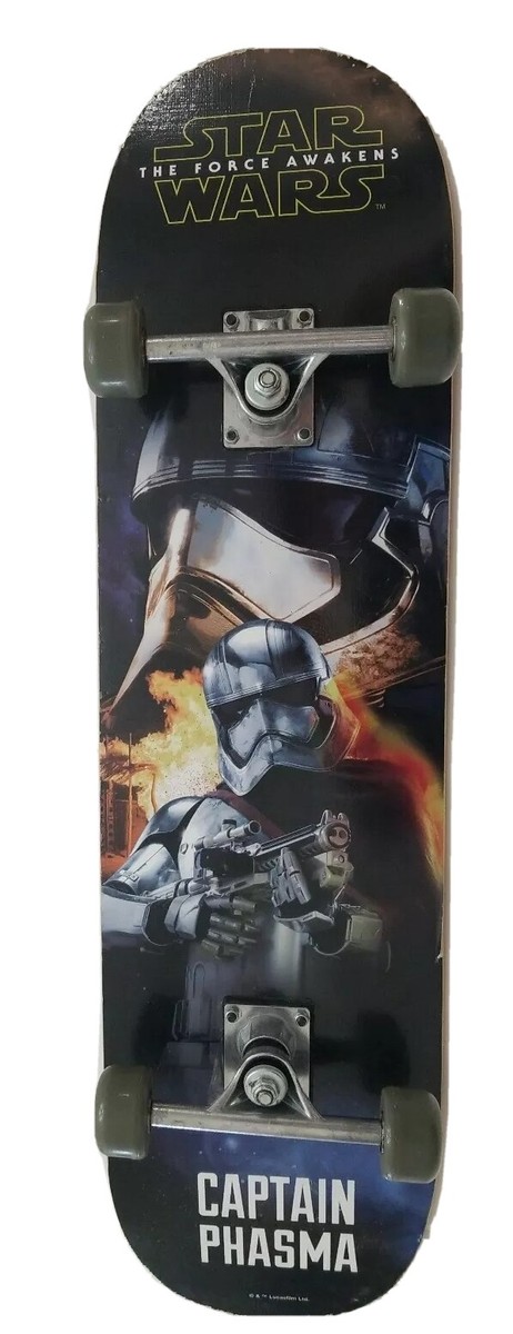 Vintage Star Wars Stormtrooper Skateboard Captin Phasma Deck The