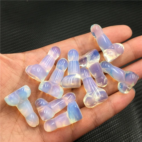 Wholesale Natural mix mini Penis Carved quartz Crystal Massager Wand Healing - Picture 168 of 296