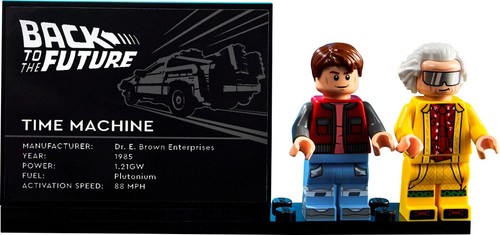 LEGO Icons Collezionisti 10300 - Macchina del Tempo Ritorno Al Futuro DeLorean - Imagen 4 de 4
