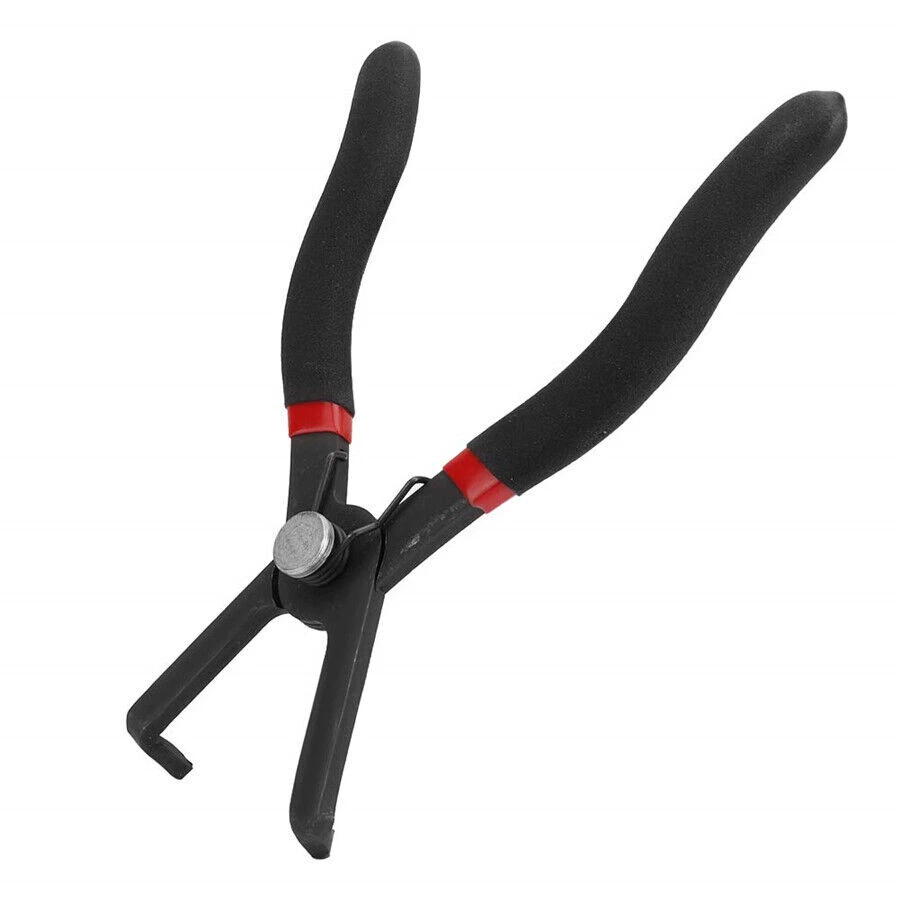 Retenedor de empuje 80° quitar plástico poli remache centro pasador panel clip sujetador alicate Foto 3 de 4