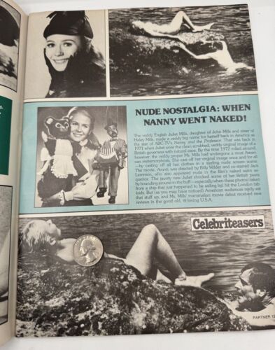 Partner Magazine November 1979 Vol. 1 No. 6 Sophia Loren Cover - Imagen 3 de 4