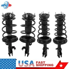 4 Front & Rear Complete Strut Shocks Absorbers For 2012-2017 Toyota Camry SE XSE