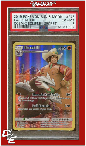Excadrill graded PSA 6 for sale on eBay