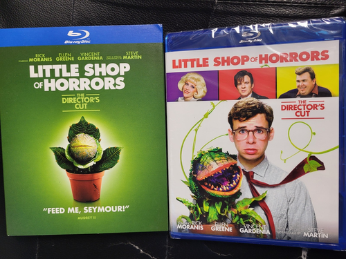Little Shop of Horrors (Director's Cut) (Blu-ray, 1986) NEW WITH VERY NICE SLIP