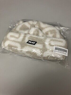 PALACE SKATEBOARDS JOYREX FLEECE EARS BEANIE STONE L/XL PALACE SKATEBOARDS JOYREX FLEECE EARS BEANIE STONE L/XL