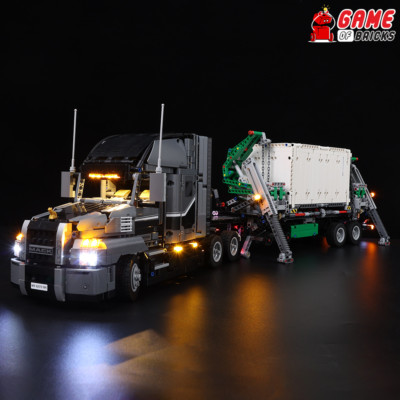 LED Light Kit for Mack Anthem - Compatible with LEGO  42078 Set (Classic)