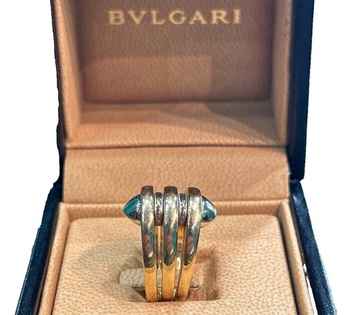 Bvlgari B Zero 1 Five-Band Ring 18K Yellow Gold Size 7 (54