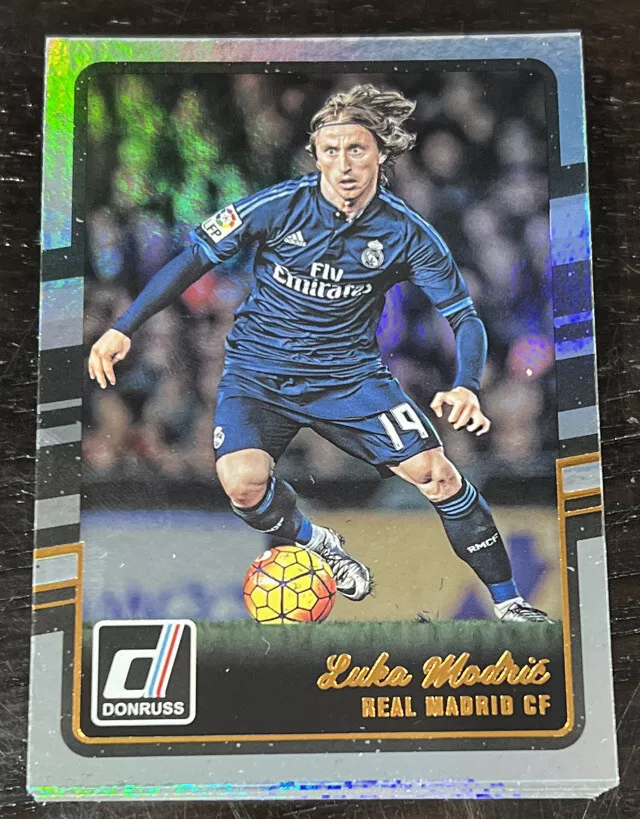 2016-17 PANINI DONRUSS Soccer LUKA MODRIC GOLD | Croatia | Real Madrid