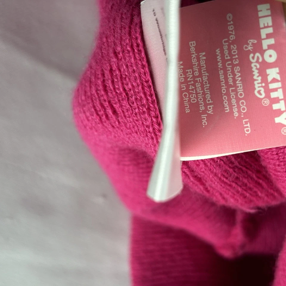 Gorro Hello Kitty Niñas Jóvenes Niños Rosa Caliente 2013 Talla Única Gorra de Invierno  Foto 3 de 4